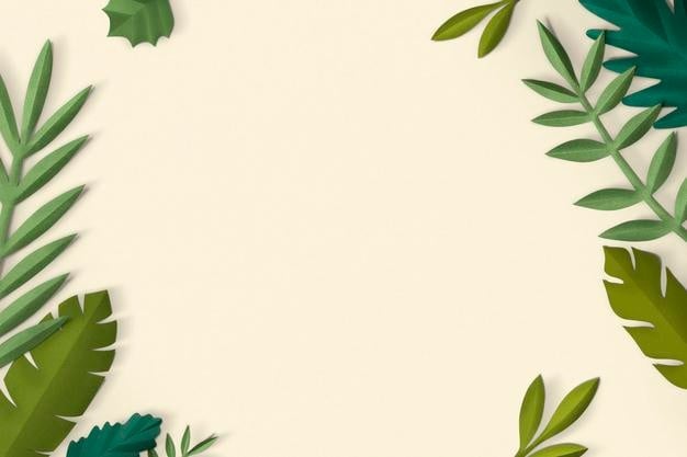 Tropical Leaves Background